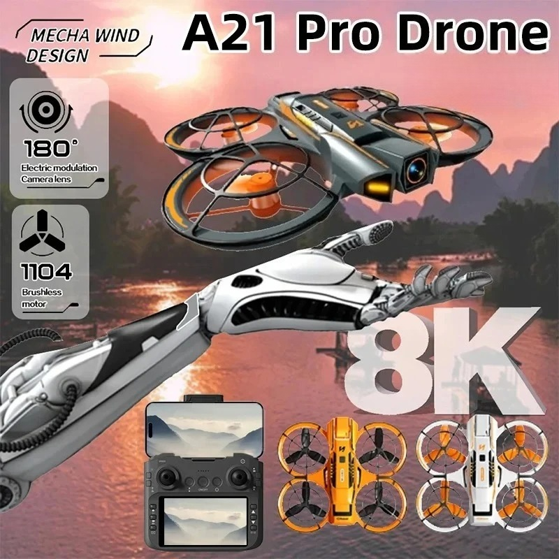 Jjrc Drone X12 - โดรนรุ่น Original A21 Pro 4K ระดับมืออาชีพ