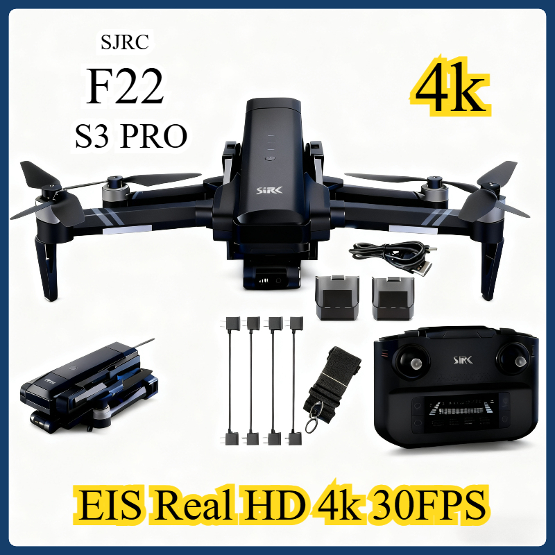 Jjrc Drone X12 - โดรน SJRC F22 S3 PRO กล้องระดับมืออาชีพ
