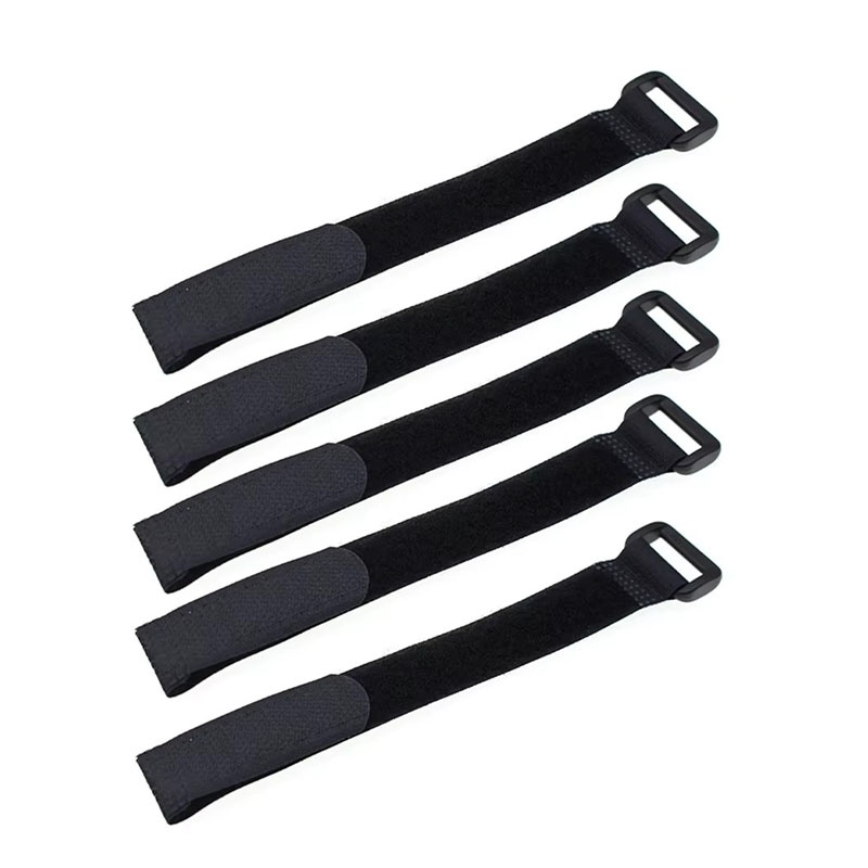 5 ชิ้น/ล็อตสีดําทนทาน Antiskid - Drone Battery Strap บทวิจารณ์และราคา