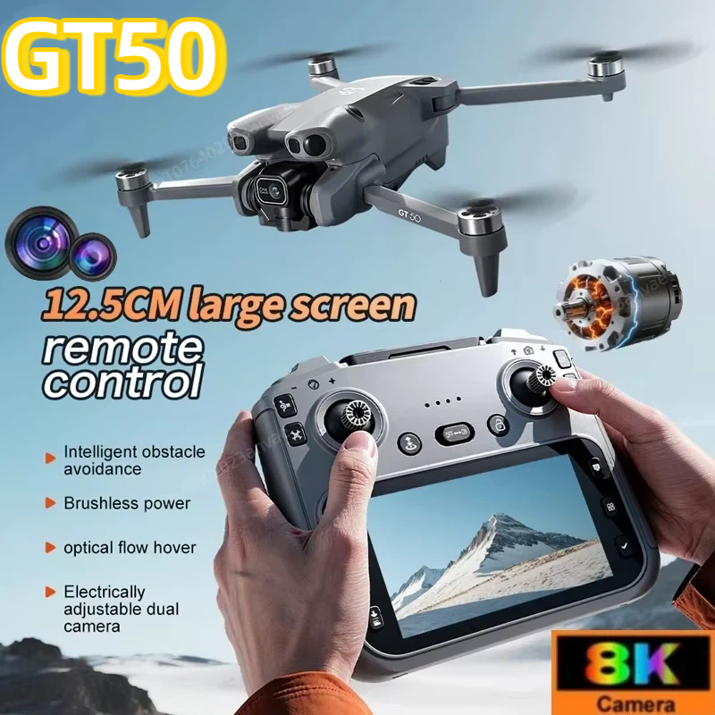 โดรน GT50 RC 8K HD ถ่ายภาพทางอ - Jjrc Drone X12 บทวิจารณ์และราคา