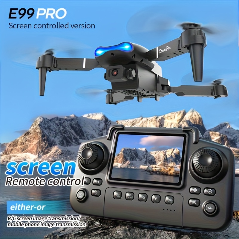 โดรนพับได้รุ่น E99 PRO MAX พร้ - Drone Propeller Guard บทวิจารณ์และราคา