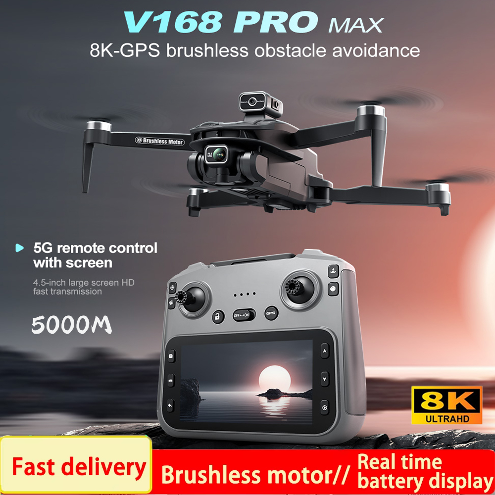 2025 V168 Pro MAX GPS Drone 8K - Jjrc Drone X12 บทวิจารณ์และราคา