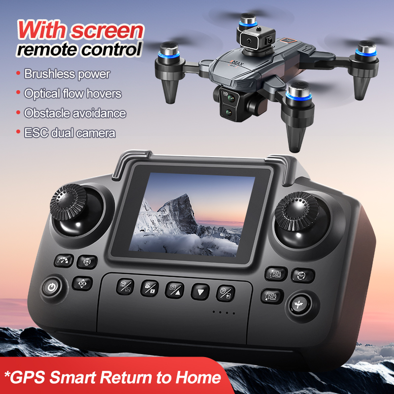GPS RC Drone พร้อมหน้าจอ 4K Pr - Drone Gps Mount บทวิจารณ์และราคา