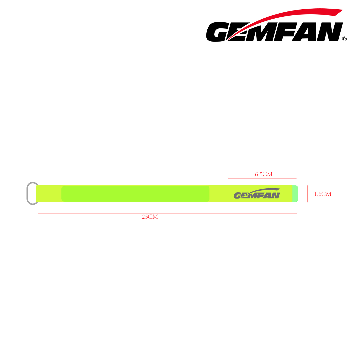 2pcs GEMFAN แบตเตอรี่ 250*16 ม - Drone Battery Strap บทวิจารณ์และราคา